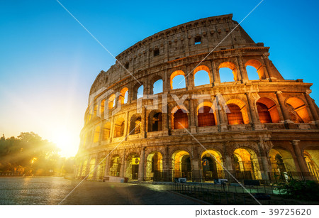 Colosseum in Rome, Italy at Sunrise Colosseum in Rome, Italy at Sunrise 39725620