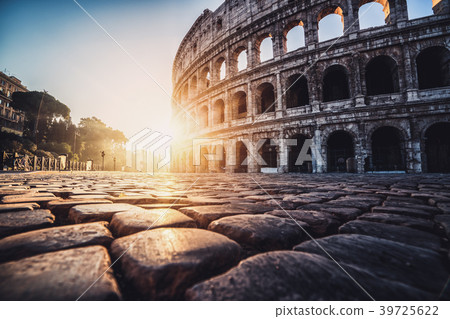 Colosseum in Rome, Italy at Sunrise Colosseum in Rome, Italy at Sunrise 39725622