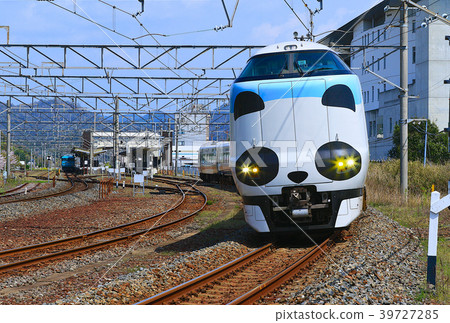 Panda Kuroshio No. JR 287 Panda face Express Train Kuroshio 26 39727285