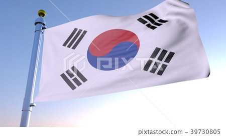 korean flag 39730805