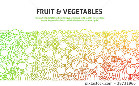 Fruit and Vegetables Concept 39731966