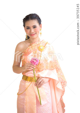 Beutiful Traditional Thai clothing 39735145