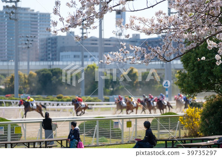 Spring horse racing 39735297