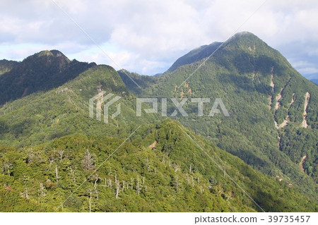 Mt. Kaikaizan從Mt. Mt. Kaikaizan從Mt. 39735457