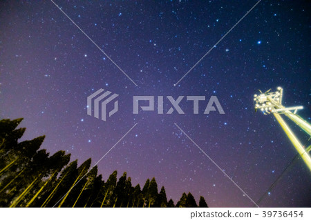 The starry sky of Shirasu-cho, Gifu Prefecture The starry sky of Shirasu-cho, Gifu Prefecture 39736454