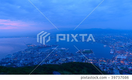 Night view of Hokkaido Hakodate 39737086