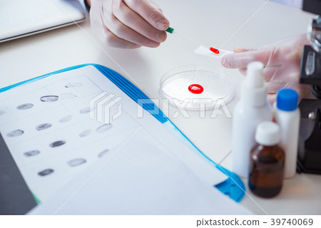 Drug synthesis lab experimentnig with pills 39740069