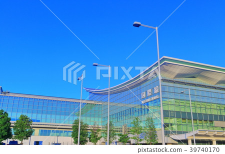 天氣好的羽田機場國際航站樓 39740170