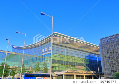 天氣好的羽田機場國際航站樓 天氣好的羽田機場國際航站樓 39740171