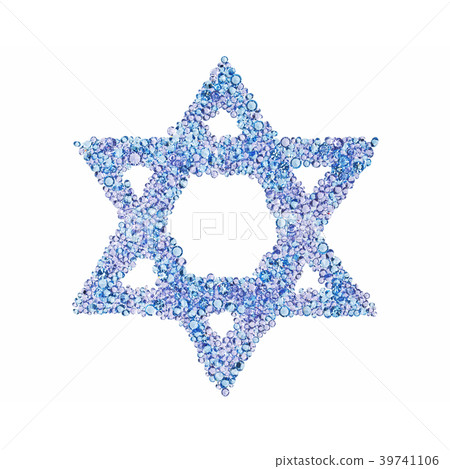 A diamond Star of David 39741106