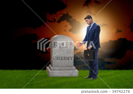 Insolvent businessman having difficulty raising Insolvent businessman having difficulty raising 39742278