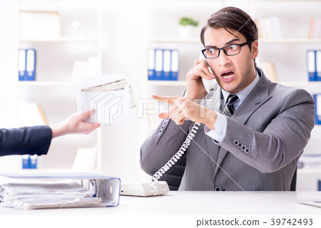 Businessmanbeing offered bribe for breaking law 39742493