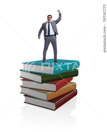 Businessman in executive education concept 39742725