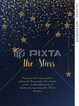 Night sky with stars 39742752