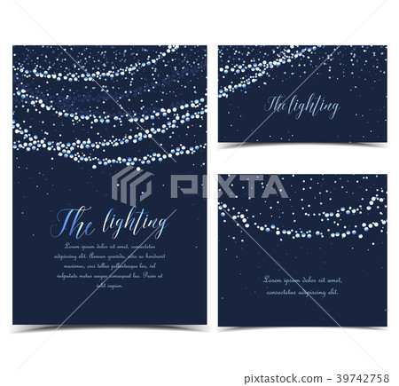 Vector string lights 39742758