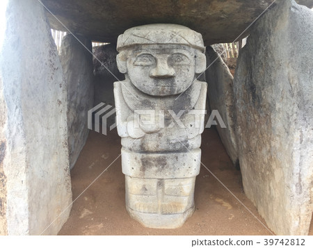 Statues, the Idols of San Augustin - Colombia 39742812