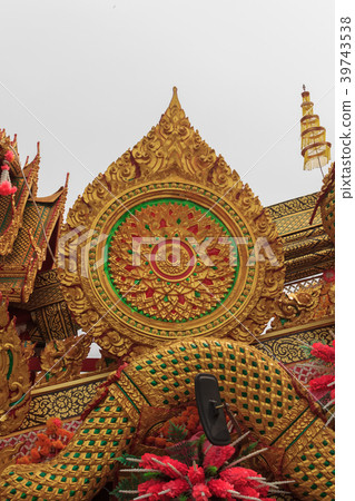 Bun Bang Fai in Thailand. Bun Bang Fai in Thailand. 39743538