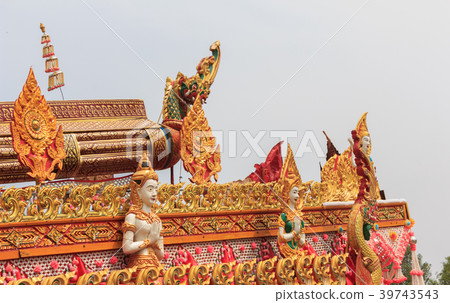 Bun Bang Fai in Thailand. Bun Bang Fai in Thailand. 39743543