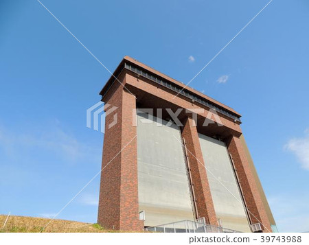 Arakawa first adjustment place drainage gate Arakawa first adjustment place drainage gate 39743988