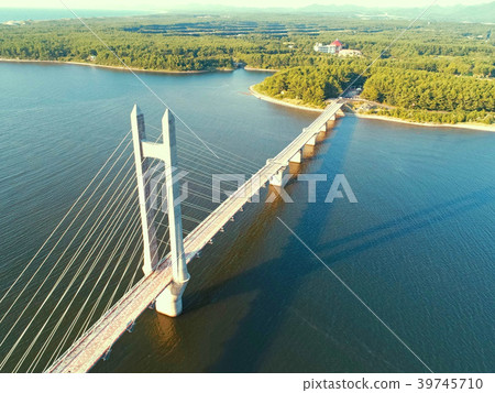 From the sky above Sunset Bridge From the sky above Sunset Bridge 39745710