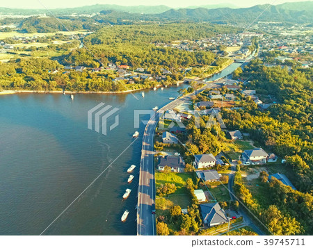 Sky near the Shinkawa entrance of the Mannose River 39745711