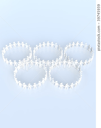 Olympic People's Circle Peace Exchange Friendship Olympic People's Circle Peace Exchange Friendship 39745939