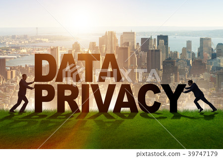 Data privacy concept in modern IT technology 39747179