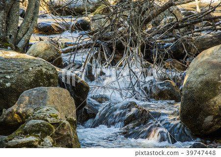 Last ice natural park sierra de guadarrama spain Last ice natural park sierra de guadarrama spain 39747448