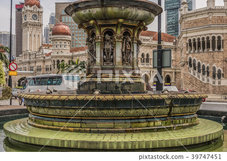 Malaysian fountain Independence square KualaLumpur Malaysian fountain Independence square KualaLumpur 39747451
