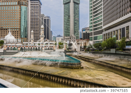 center and klang river in kuala lumpur malaysia 39747585