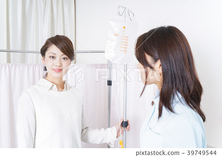 Patient and nurse Patient and nurse 39749544