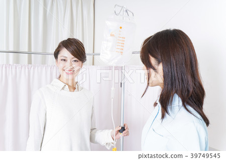Patient and nurse Patient and nurse 39749545