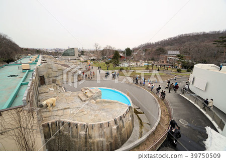 Landscape of the Maruyama Zoo in Sapporo (Near the polar bear hall) 39750509
