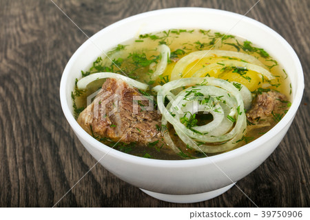 Caucasian meat soup - Hashlama Caucasian meat soup - Hashlama 39750906