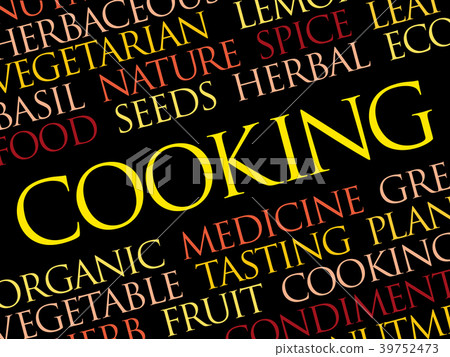 COOKING word cloud collage 39752473
