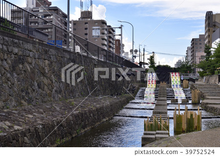 Yuzen rushing of the Tanabata light of Kyoto 39752524