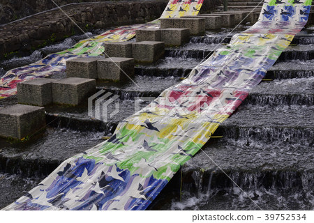 Yuzen rushing of the Tanabata light of Kyoto Yuzen rushing of the Tanabata light of Kyoto 39752534