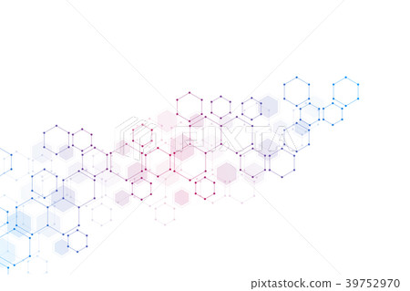 Medical background or science design. Molecular 39752970