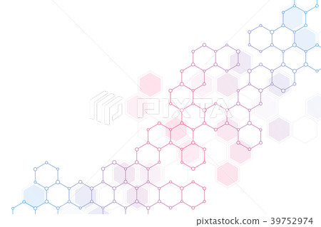 Medical background or science design. Molecular 39752974