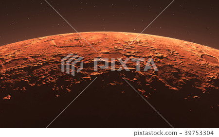 Mars - the red planet. Mars - the red planet. 39753304