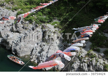 Down the Yoshino River and carp streamers Down the Yoshino River and carp streamers 39754424