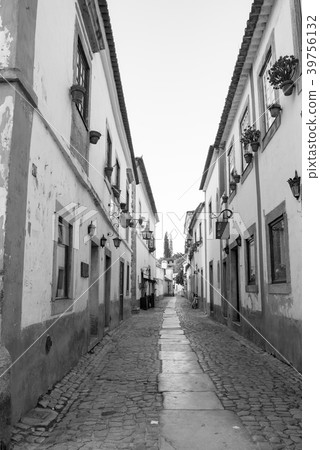 [Monotone] Obidos landscape 39756132