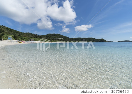 美麗的海沖繩島Kerama群島座間味島老座日市海灘 美麗的海沖繩島Kerama群島座間味島老座日市海灘 39756453