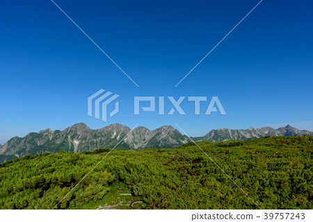 Northern Alps Mt. Kasuga and Hotaka Mountain Range 39757243