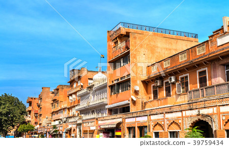 Buildings in Jaipur Pink City. India 39759434