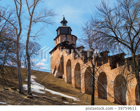 Kremlin wall in Nizhny Novgorod 39759611