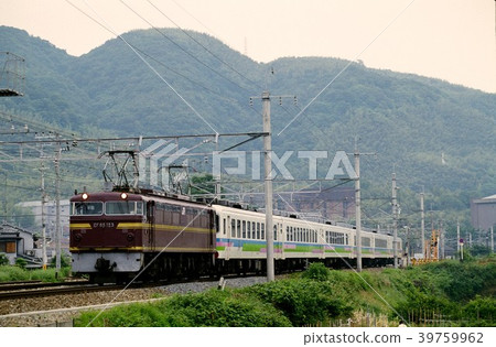 1993 EF 65123 Passenger Passenger Car Lively Salon Kinokuni 39759962