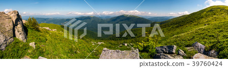 gorgeous panoramic landscape on Runa mountain 39760424