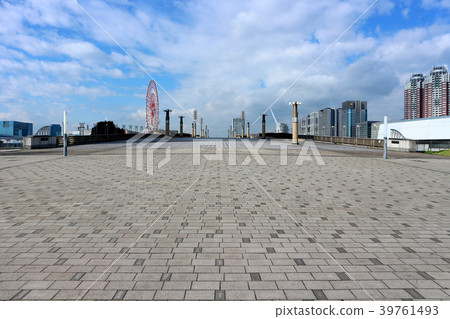 Odaiba, the Dream Promenade of the Symbol Promenade Park (March) Minato Ward, Tokyo, Koto Ward Odaiba, the Dream Promenade of the Symbol Promenade Park (March) Minato Ward, Tokyo, Koto Ward 39761493
