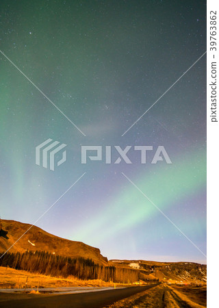 Aurora Borealis, Northern lights in Iceland Aurora Borealis, Northern lights in Iceland 39763862